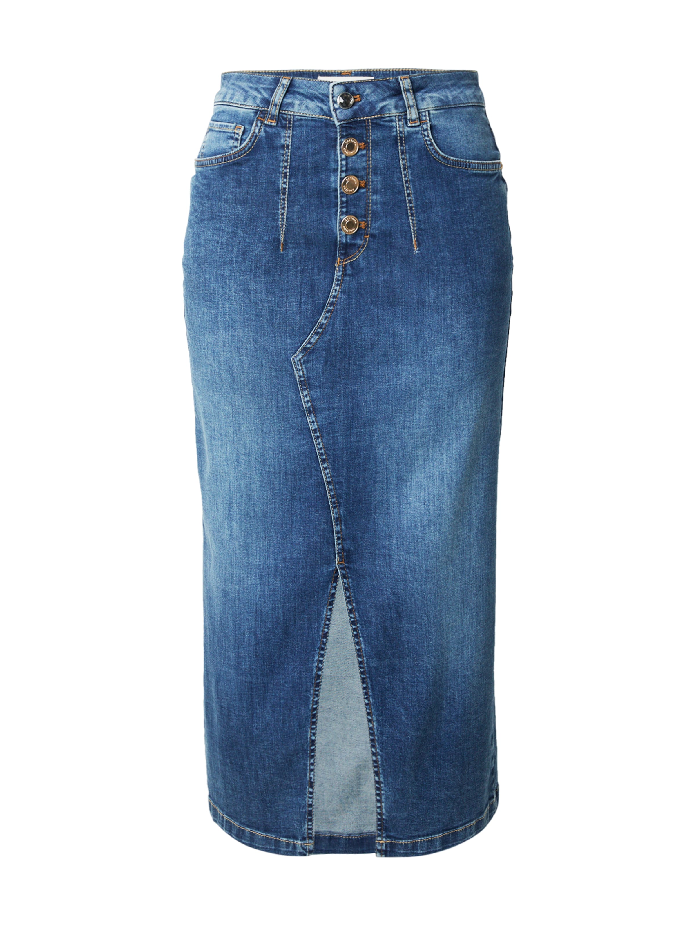 Gonna di Cartoon in blu: frontale