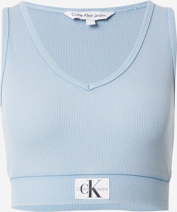 Calvin Klein Jeans Topp i blå: framsida