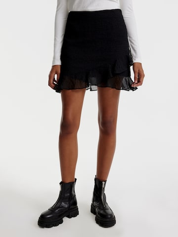 EDITED Skirt 'Charlie' in Black: front