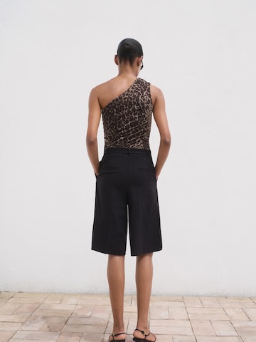 MANGO Top 'SOFI' in Brown