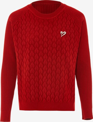 IMMY Sweater in Red: front