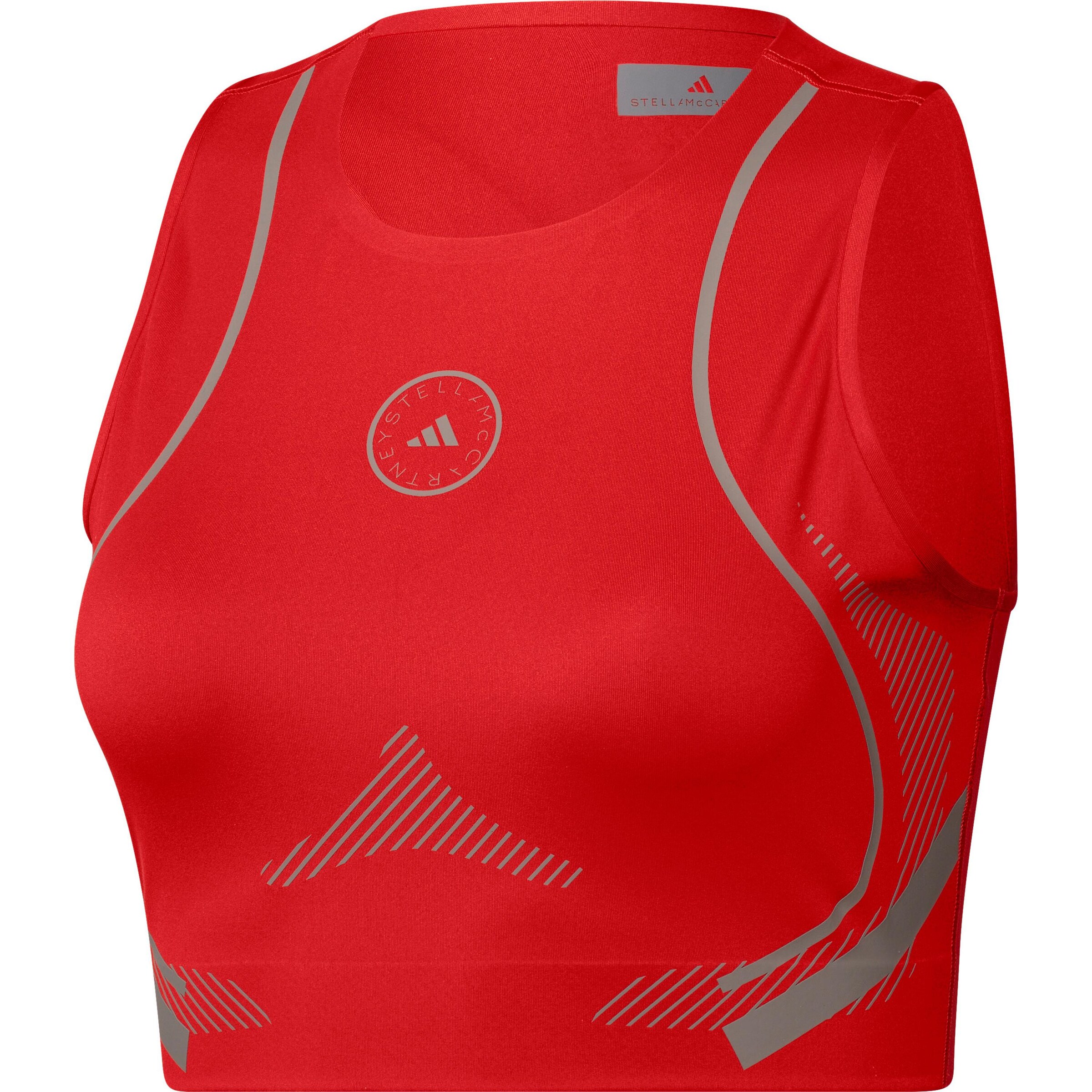 Stella McCartney Sporttop 'TruePace' in Rot: Vorderseite