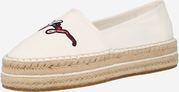 TOMMY HILFIGER Espadrilles in White: front