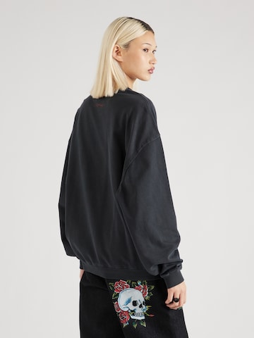 Sweat-shirt Ed Hardy en noir