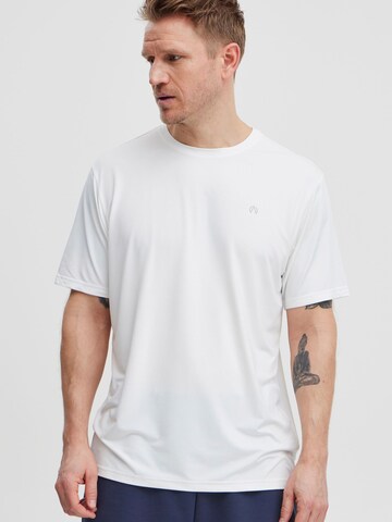 North Bend - Camisa 'Tergo' em branco: frente