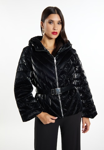 faina - Chaqueta de invierno 'Nally' en negro: frente