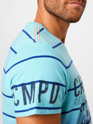 CAMP DAVID T-Shirt 'Fly and Cruise' in Blau