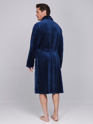 Pastunette Bathrobe long 'Urban Essence' in Blue