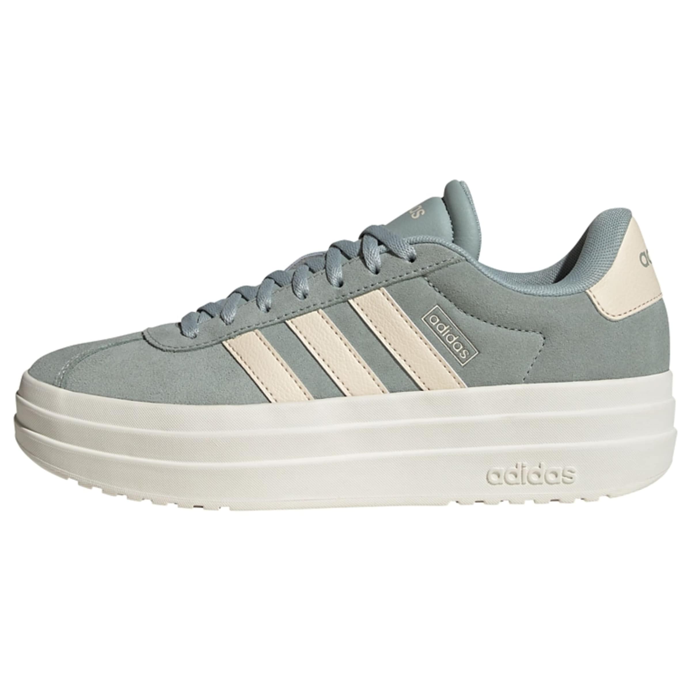 ADIDAS SPORTSWEAR Platform trainers 'VL Court Bold' in Grey: front