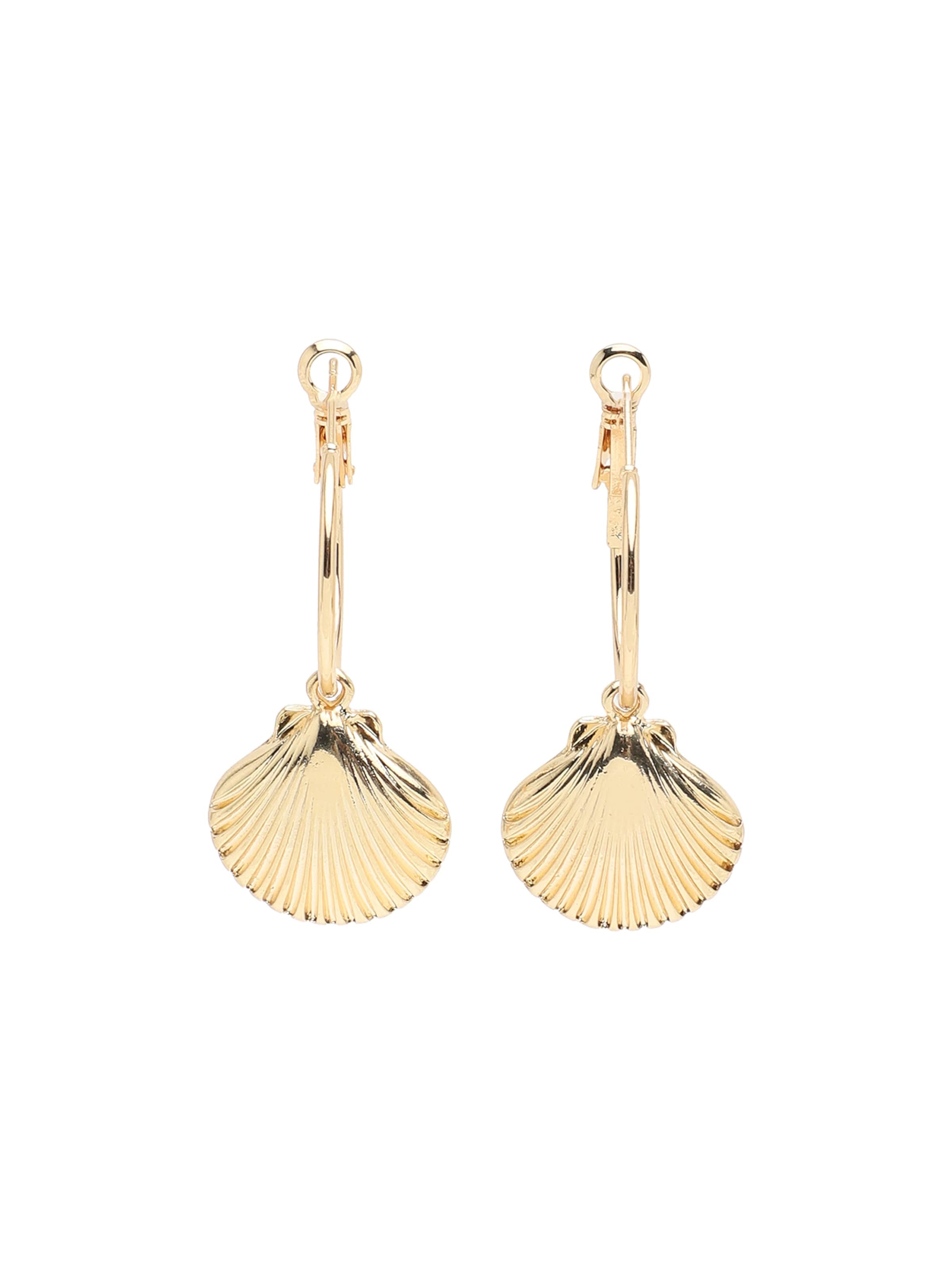 SOHI Øreringe 'Sameem' i guld: forside