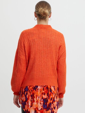 Pull-over 'KAMARA' ICHI en orange