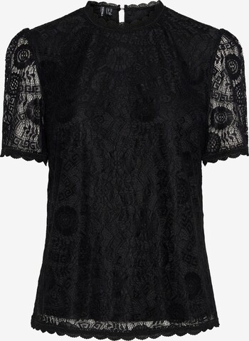 PIECES Blouse 'OLLINE' in Black: front