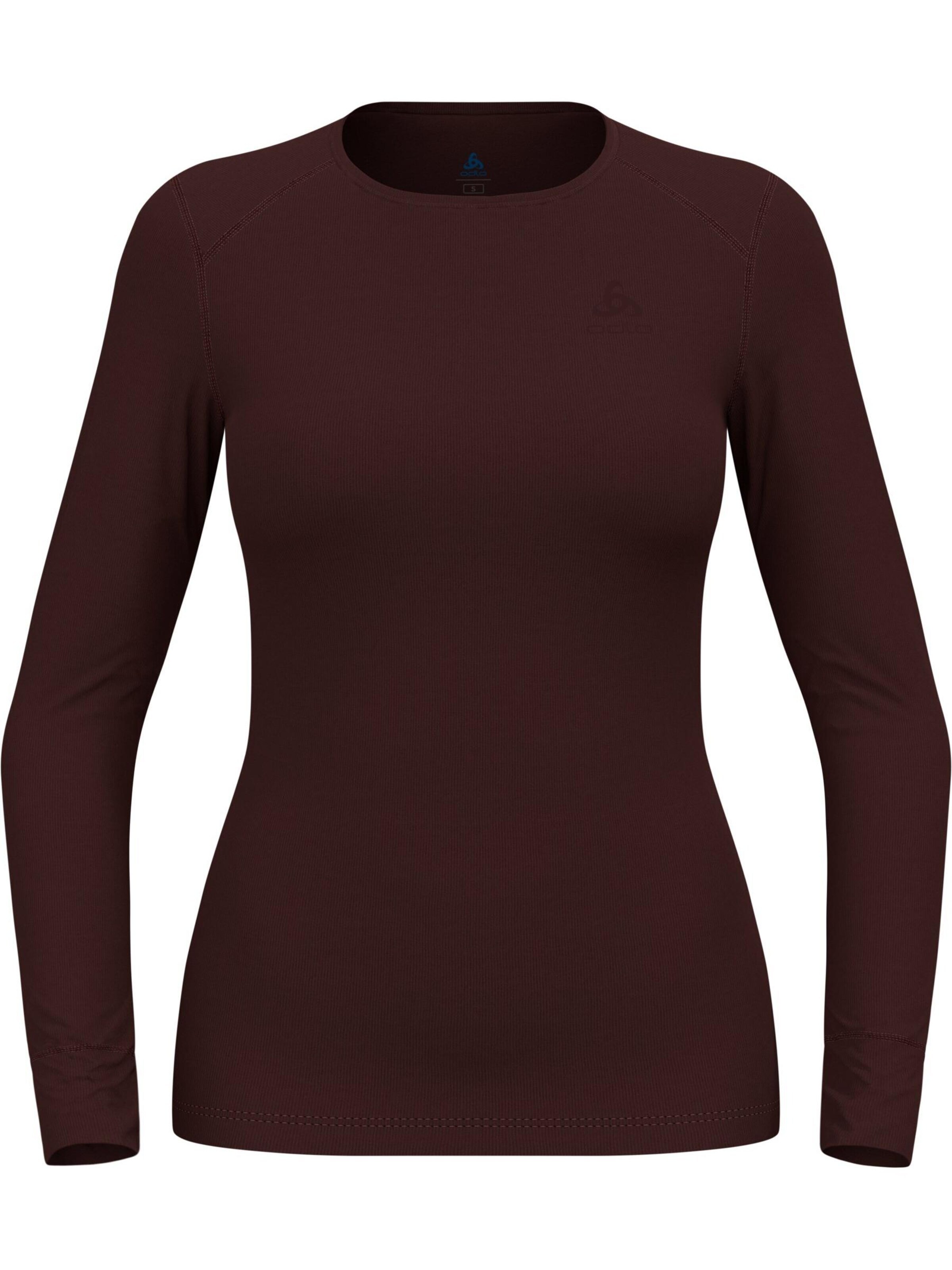 Base Layer 'ACTIVE WARM' ODLO en rouge : devant