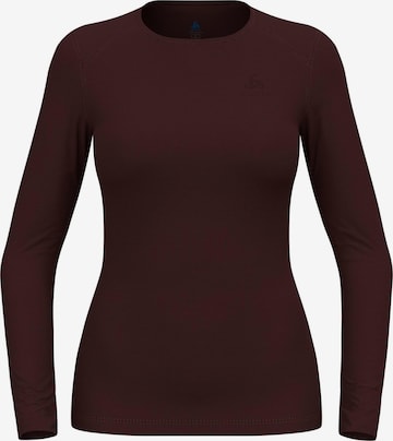 Base Layer 'ACTIVE WARM' ODLO en rouge : devant