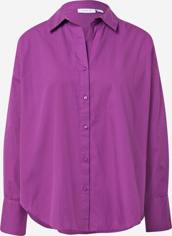 VILA - Blusa 'Gamis' em roxo: frente