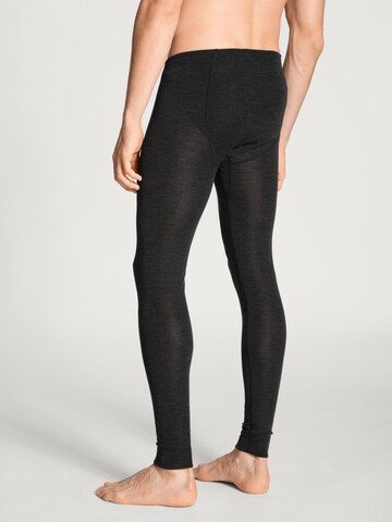 CALIDA Lange Unterhose 'Wool & Silk'‌‌‌ in Blau