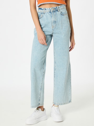 Wide leg Jeans 'DREW' de la Noisy may pe albastru: față