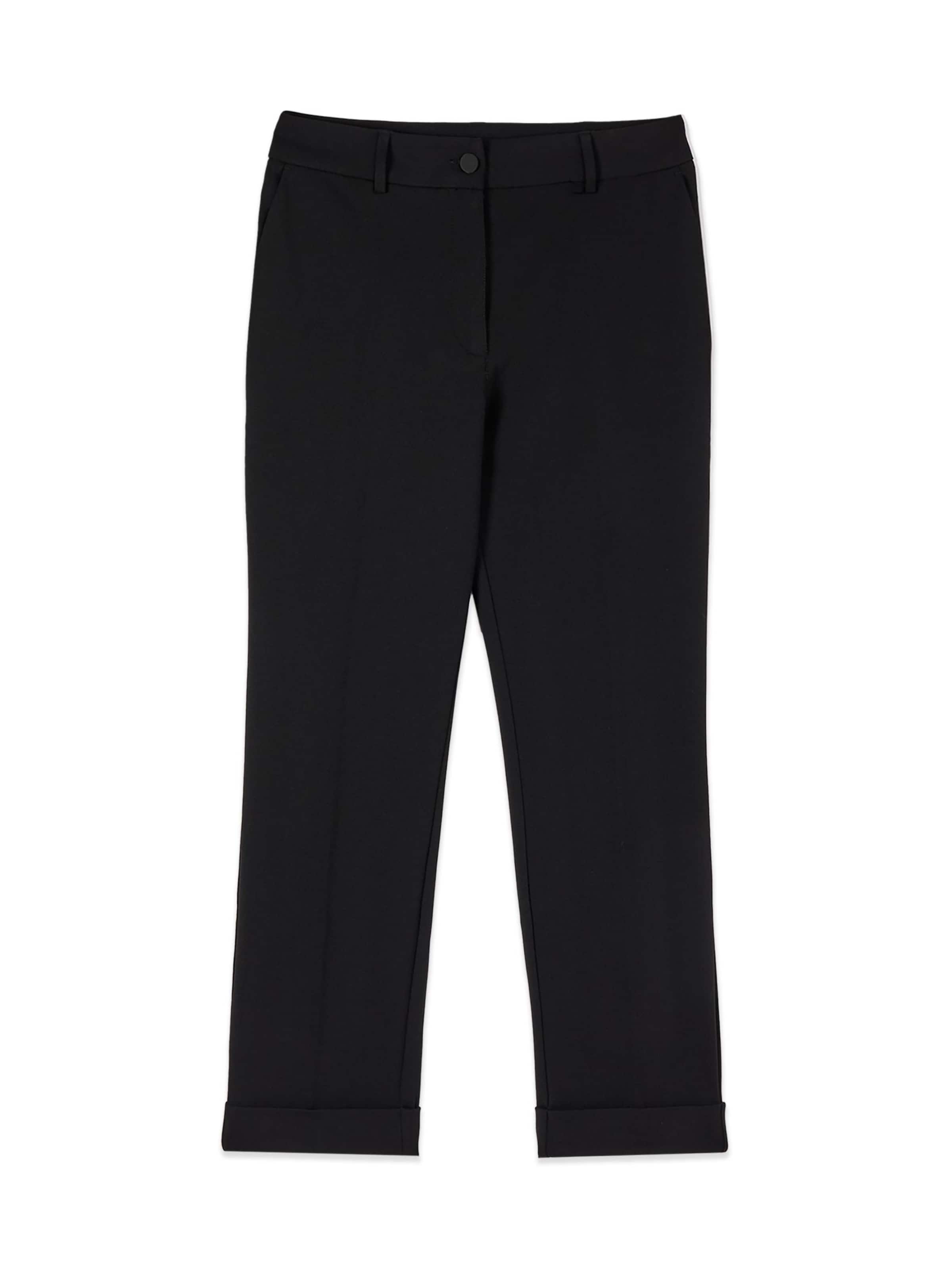 oltre - Tapered Pantalón en negro: frente