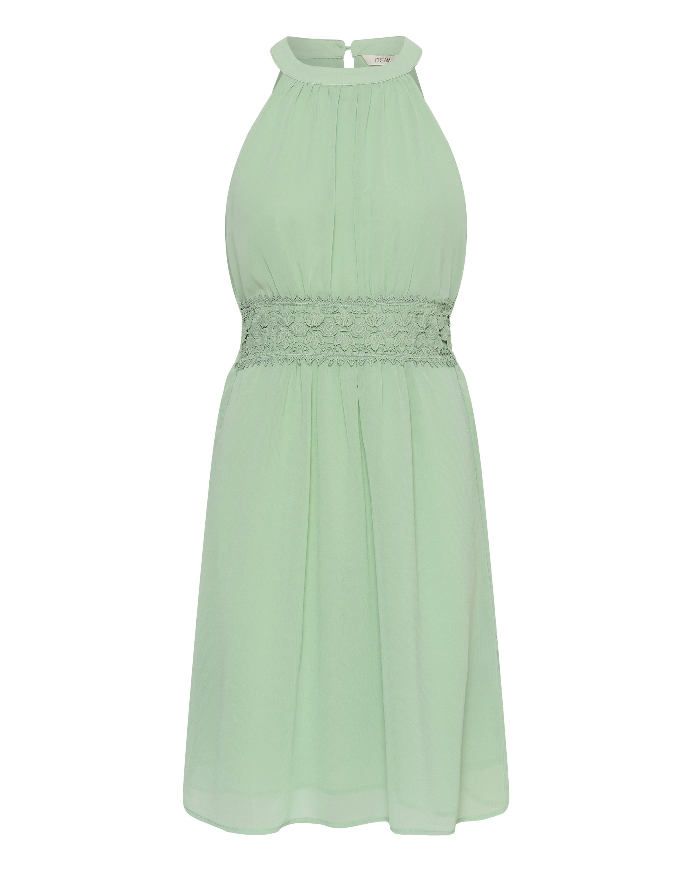 Cream Jurk 'CRSantina' in Groen: voorkant