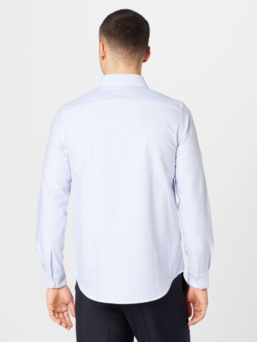 Harmony Paris Regular fit Button Up Shirt 'CELESTIN' in Blue