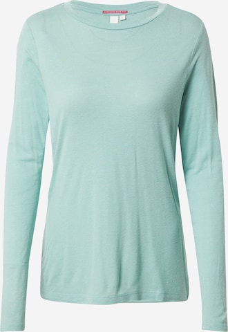 QS Shirt in Groen: voorkant