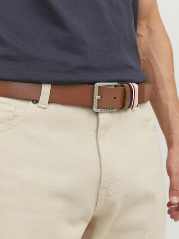 JACK & JONES - Cinturón 'JACEspo' en marrón