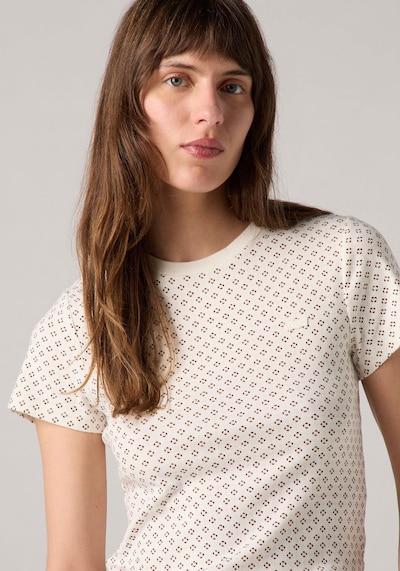 LEVI'S ® T-Shirt 'Essential' in beige / braun, Produktansicht