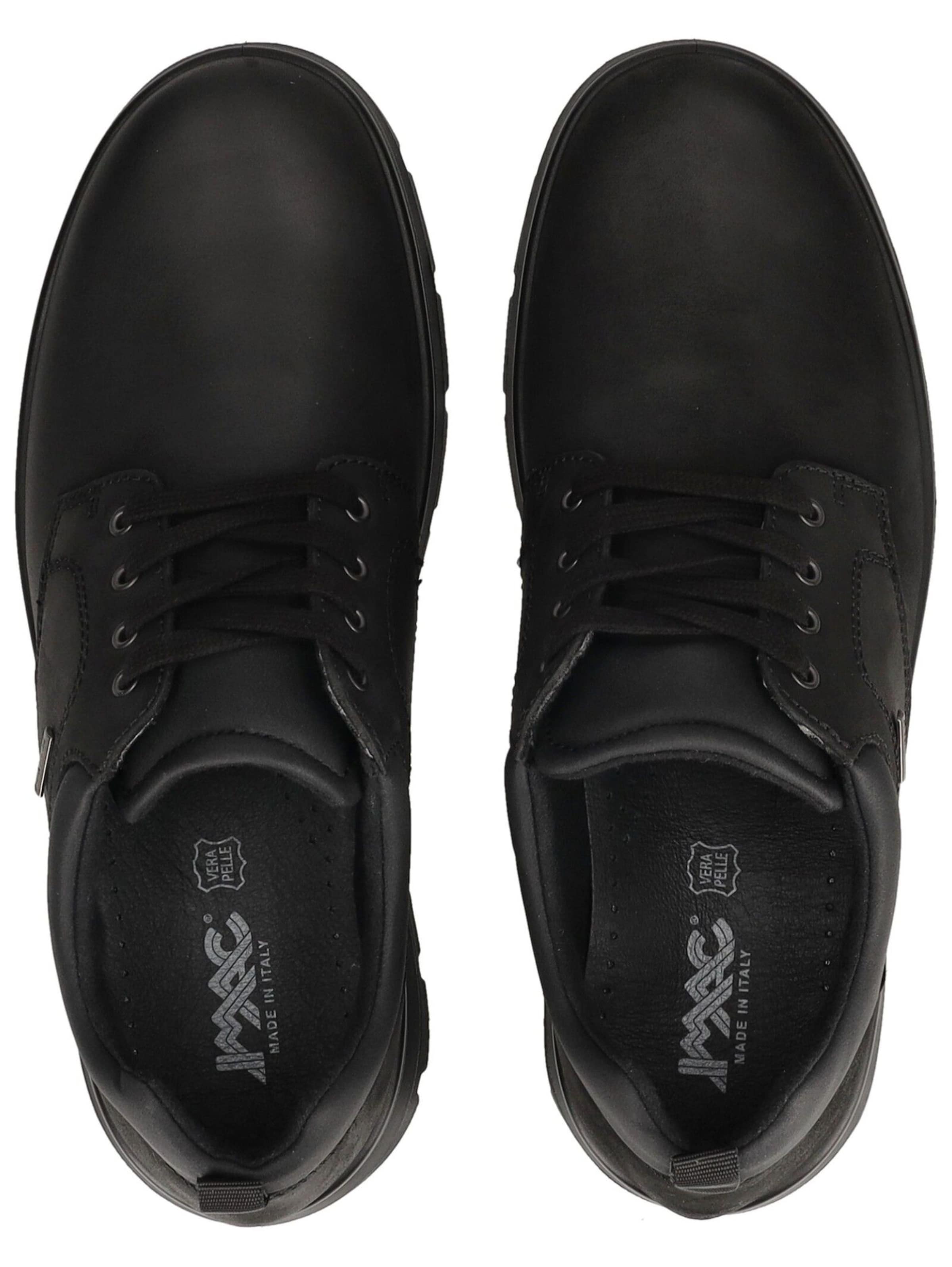 IMAC Athletic Lace-Up Shoes in Black