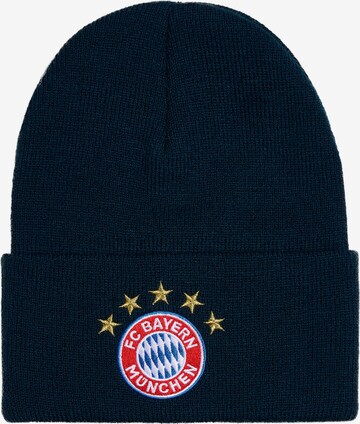 FC BAYERN MÜNCHEN Athletic Hat in Blue: front