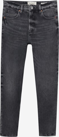 Coupe slim Jean Pull&Bear en gris : devant