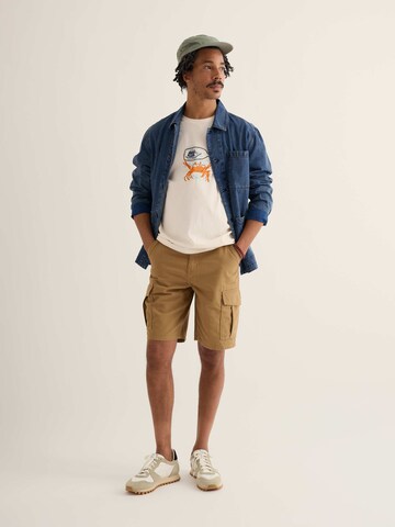 Tricou 'Midwatch' de la Seasalt Cornwall pe bej