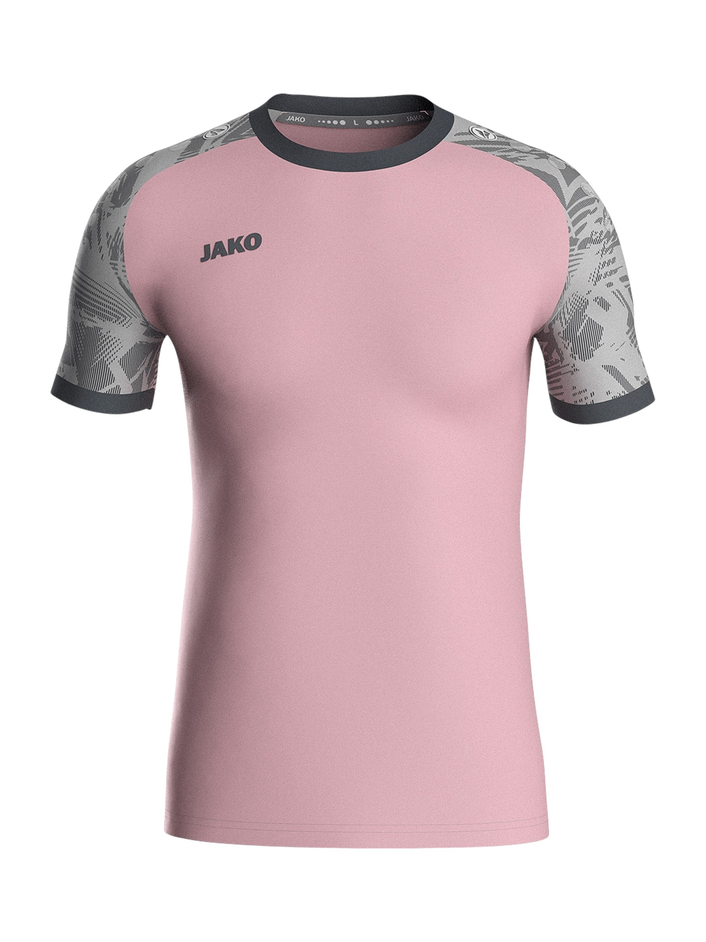 JAKO Trikot in grau / rosa / schwarz, Produktansicht