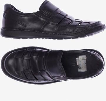 SIOUX Flats & Loafers in 42 in Black: front