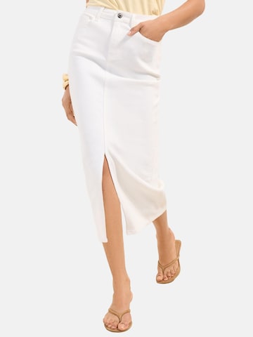 Gonna di Friends Like These in bianco: frontale