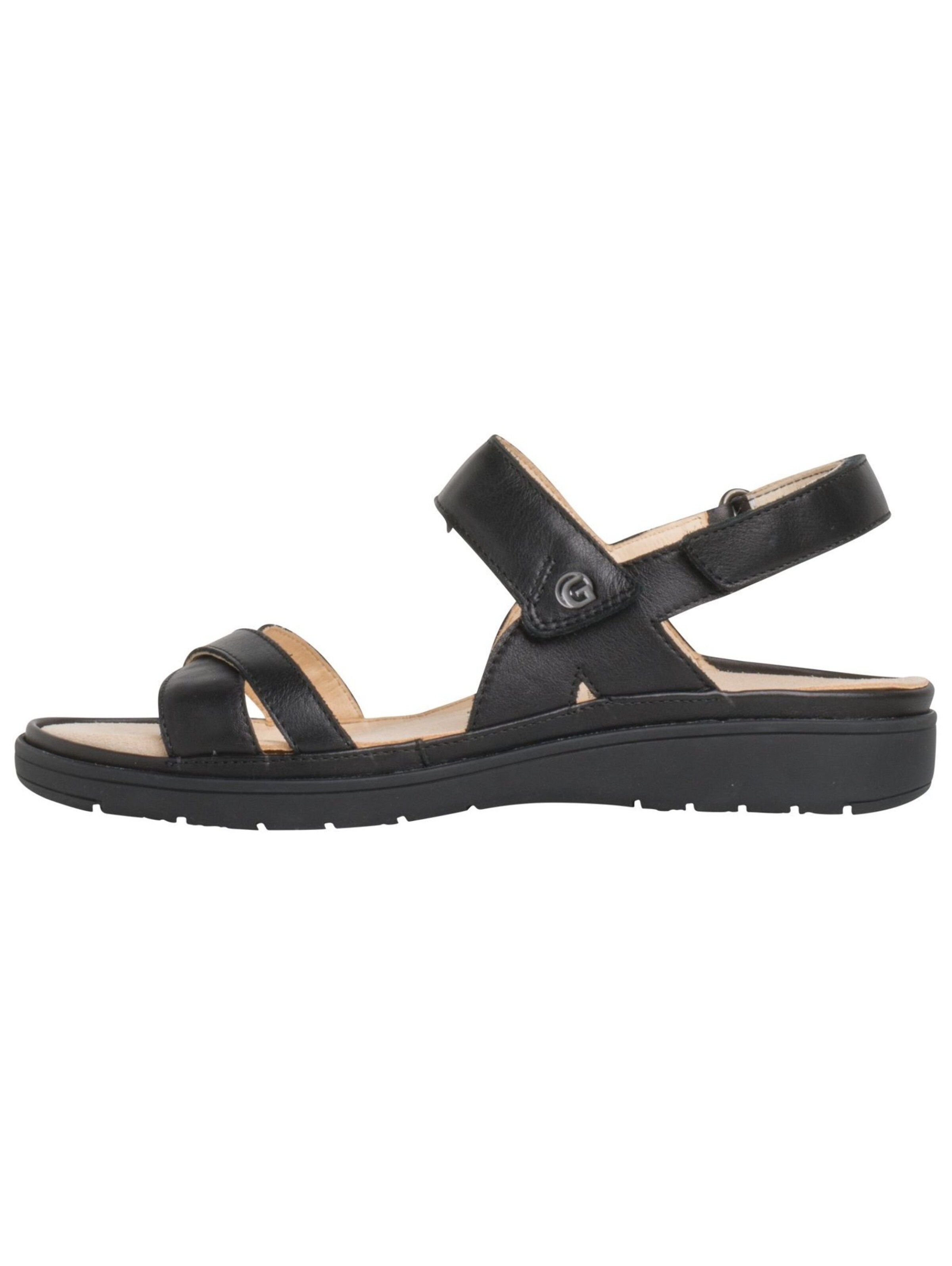 Ganter Strap sandal in Black