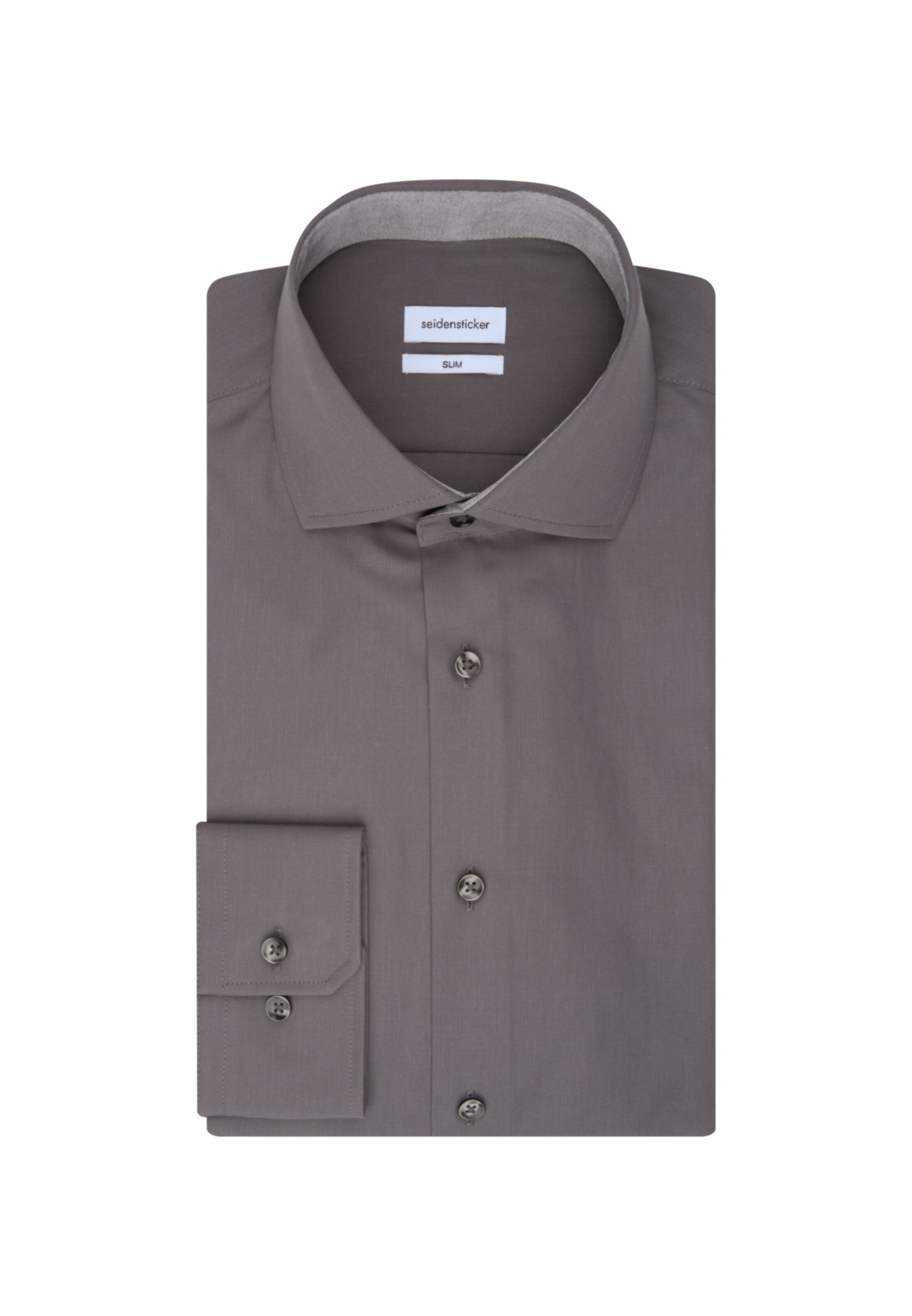 Coupe slim Chemise SEIDENSTICKER en gris