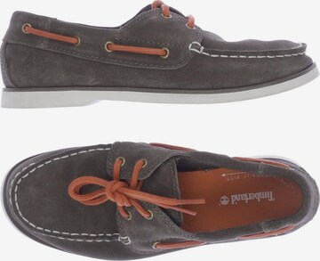 TIMBERLAND Flats & Loafers in 35 in Brown: front