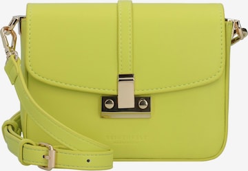 Seidenfelt Manufaktur Crossbody Bag 'Giora' in Green: front