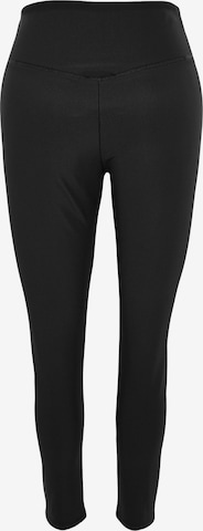 Trendyol Curve Skinny Leggingsit värissä musta: etupuoli