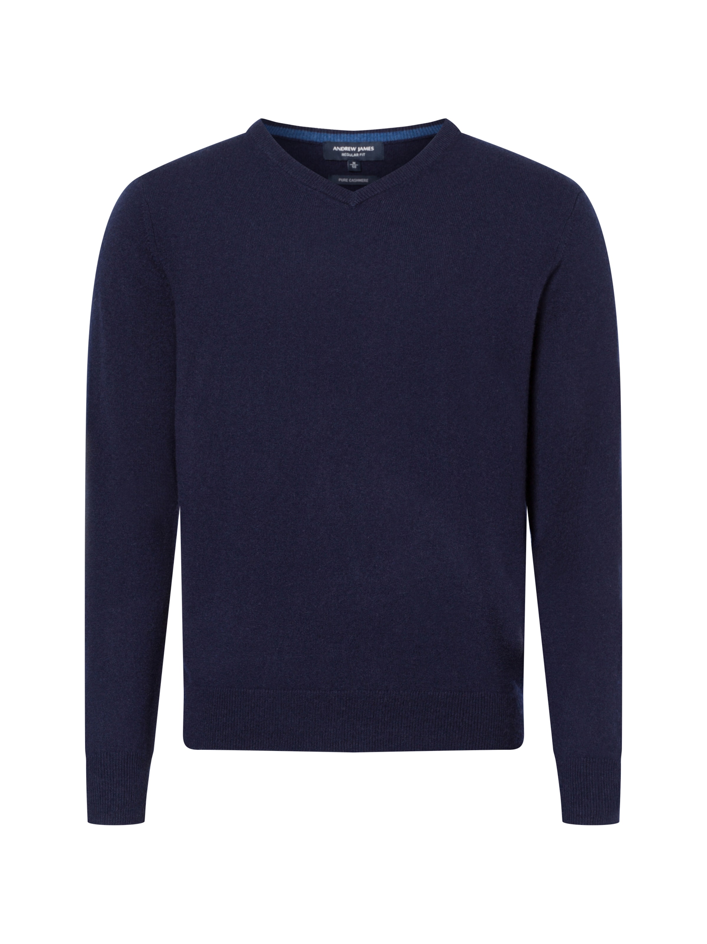 Pull-over Andrew James en bleu : devant