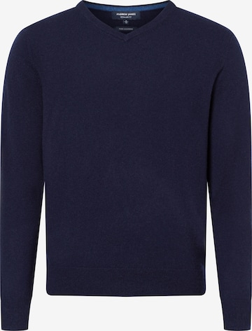 Pull-over Andrew James en bleu : devant