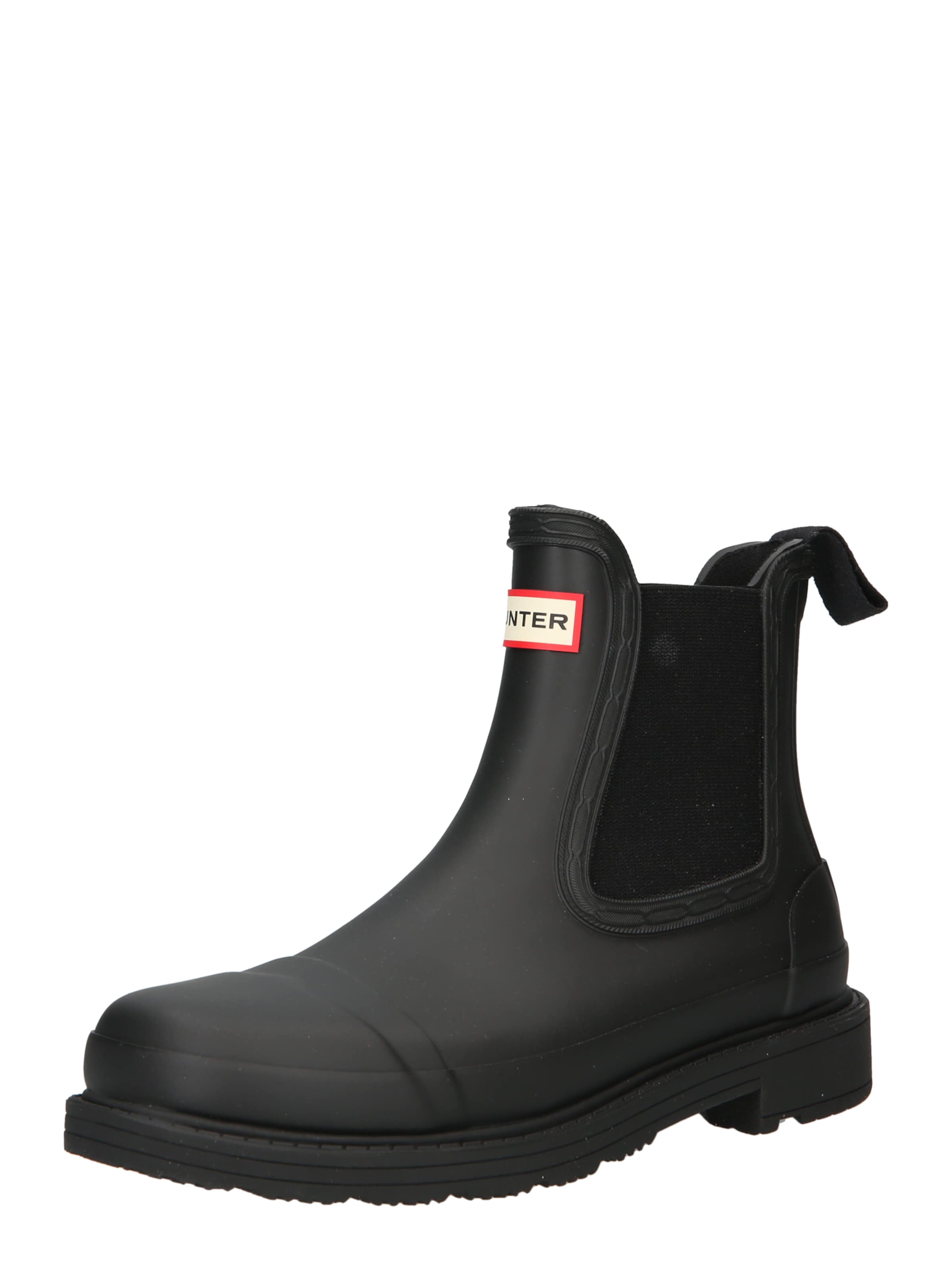 Cizme de cauciuc 'Commando' de la HUNTER pe negru: față