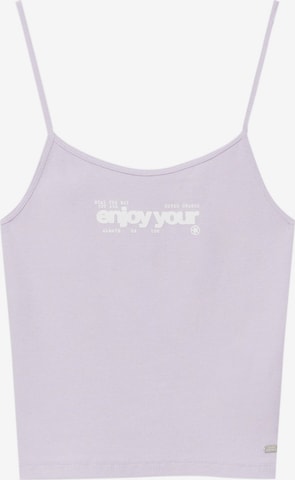 Pull&Bear Top in Purple: front