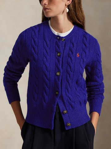 Geacă tricotată de la Polo Ralph Lauren pe albastru