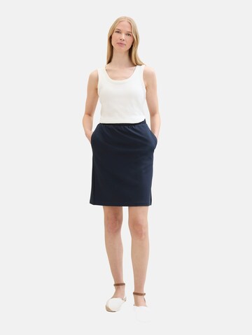 TOM TAILOR Skirt in Blue