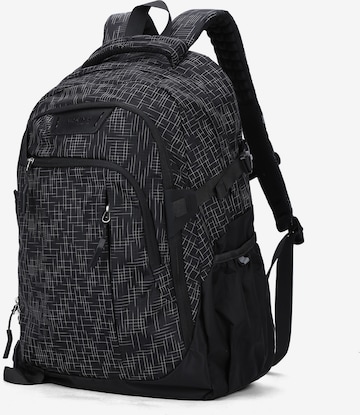 Aoking Backpack in Black: front