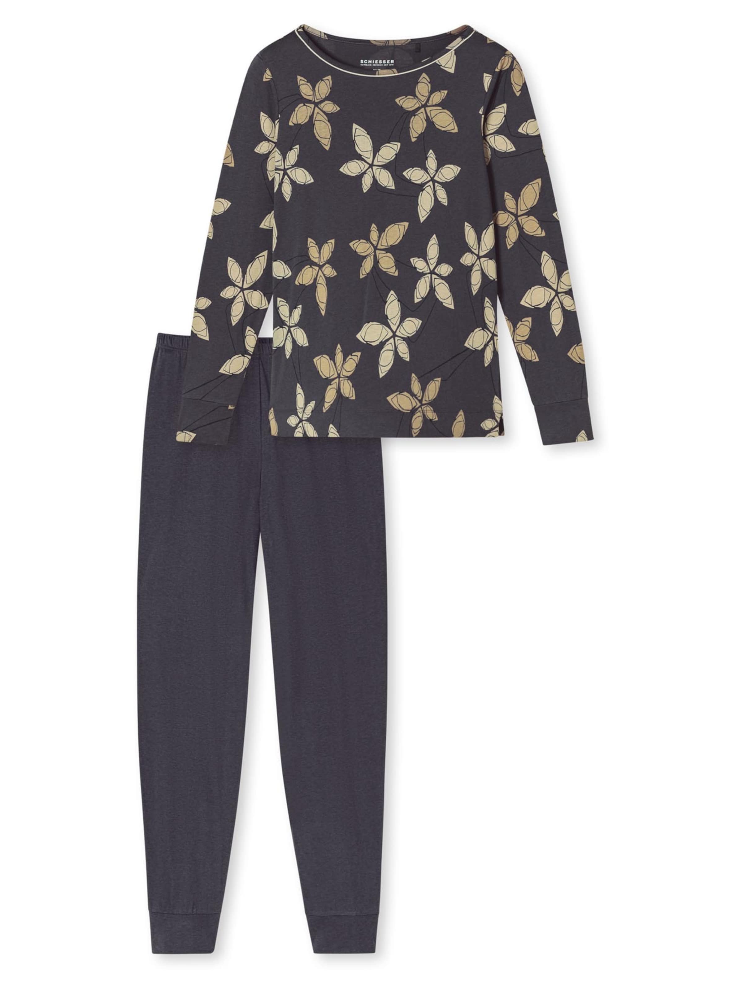 SCHIESSER - Pijama 'Comfort Nightwear' en gris: frente