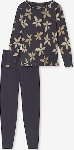 SCHIESSER Pyjama 'Comfort Nightwear' in Grijs: voorkant