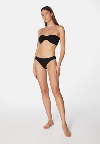 SORBET ISLAND Bandeau Bikini 'Lory' in Zwart