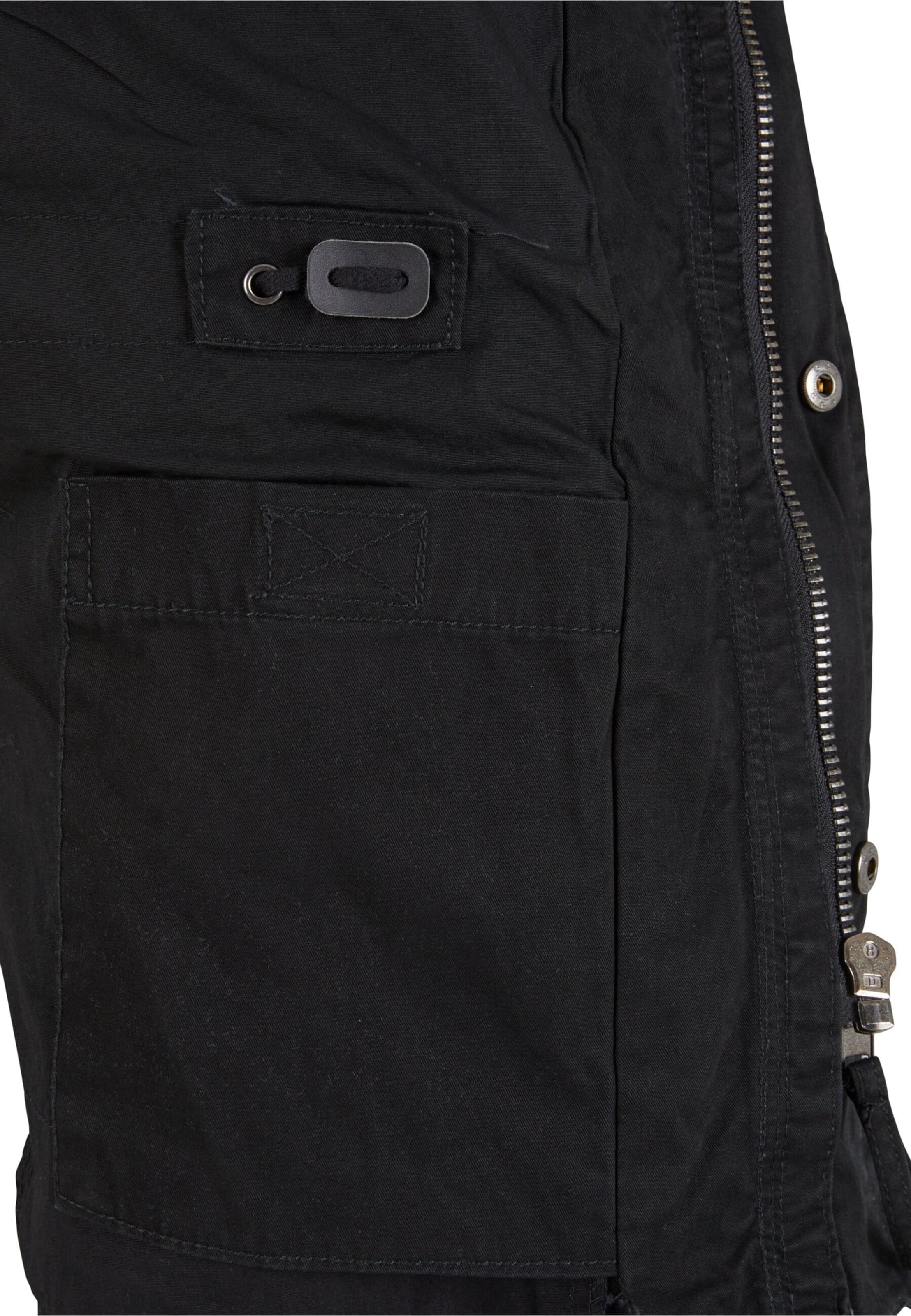 Mister Tee Overgangsjakke &#x27;See You Soon Britannia&#x27; i sort